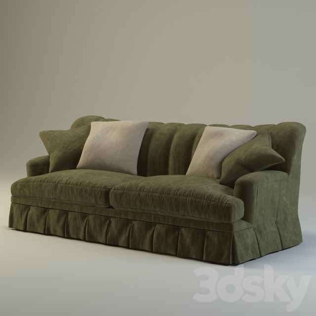 3d models: Sofa - Century Furniture Barrow Sofa 22-622