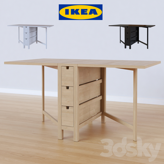 3d models Table Ikea Norden