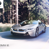 BMW I8 Forest