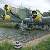 Junkers Ju-52. Экстерьер