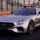 Mercedes-Benz AMG GTS safety car