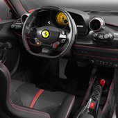 Интерьер Ferrari Tributo F8 2020