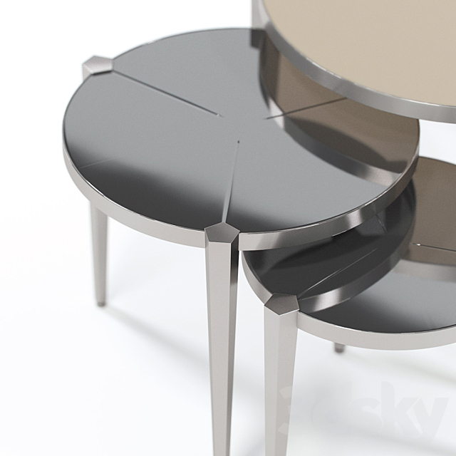 3d models Table  Fendi Casa  table 