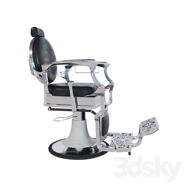 3d Models Beauty Salon Capone Professional Barber Chair