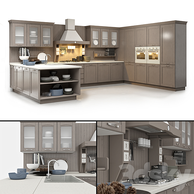 kitchen 41 - Kitchen - 3D Models