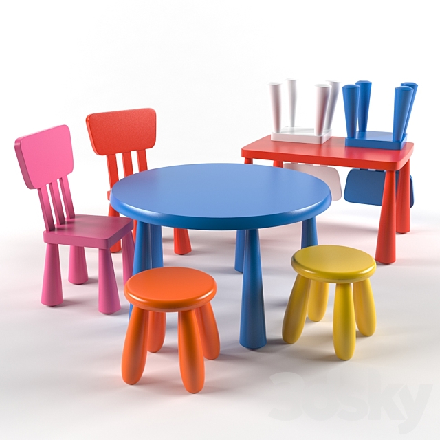 ikea childrens round table and chairs