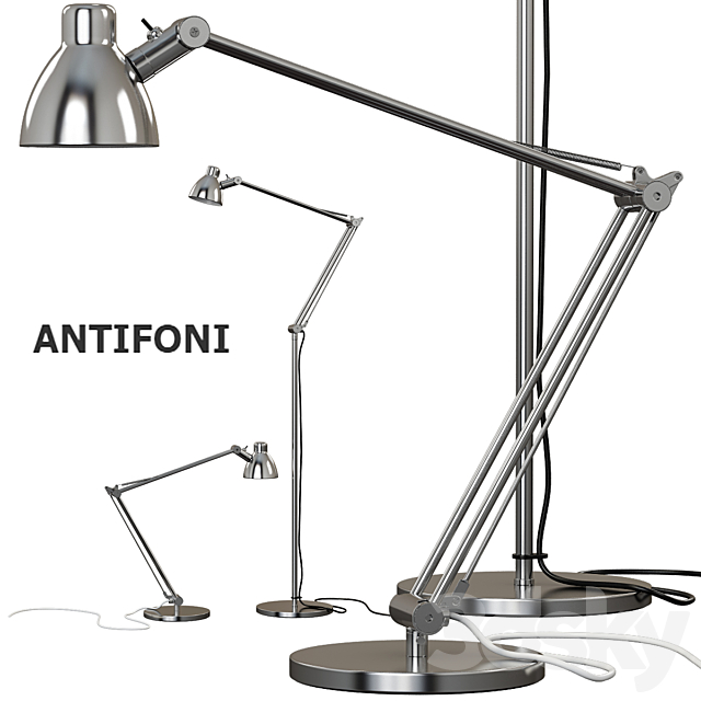 3d Models Floor Lamp Ikea Antifoni