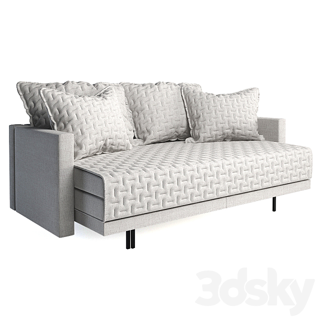 3d Models Sofa Oz Bed Molteni C, Sofa C Bed
