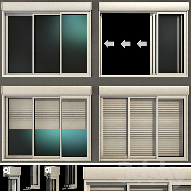 Sliding Stained Glass Windows With, Telescoping Sliding Patio Doors With Blinds And Shutters