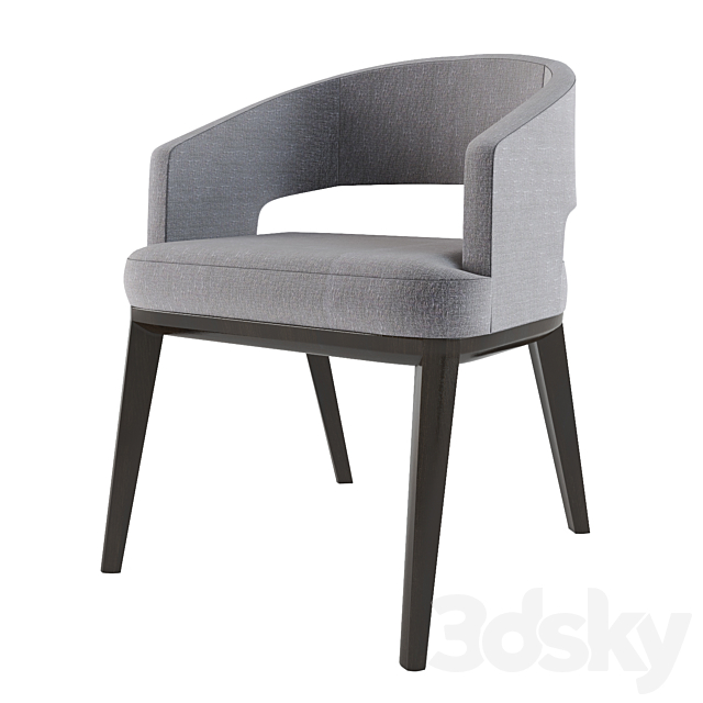 3d Models Chair Minerva Dinning Chair By Holly Hunt