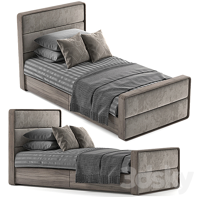 Single Bed 18 3d Models, Free Queen Size Bed 3d Model