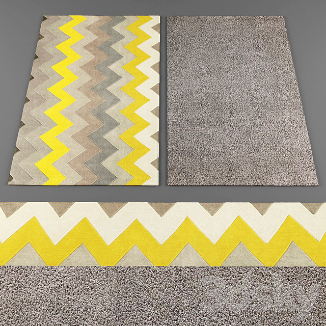 Ikea Rugs Collection 034 Carpets 3d, Ikea Rug Yellow Grey