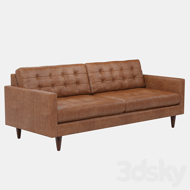 Joybird Eliot Leather Sofa 3d, Joybird Leather Sofa
