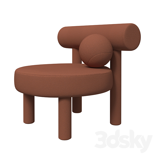 Noom Low Chair Gropius CS1 Free - Arm chair - 3D Models