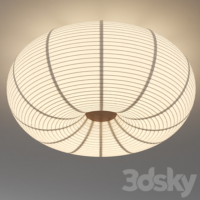 Ikea Risbyn Led Ceiling Lamp 50 Cm 3d Models - Led Ceiling Lamp Ikea