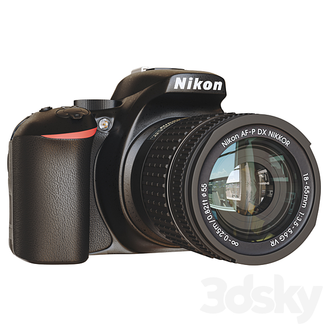 3d models PC & other electronics Nikon D5600 Kit camera