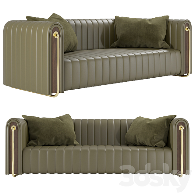 MEZZO Rivers sofa - Sofa - 3D Models