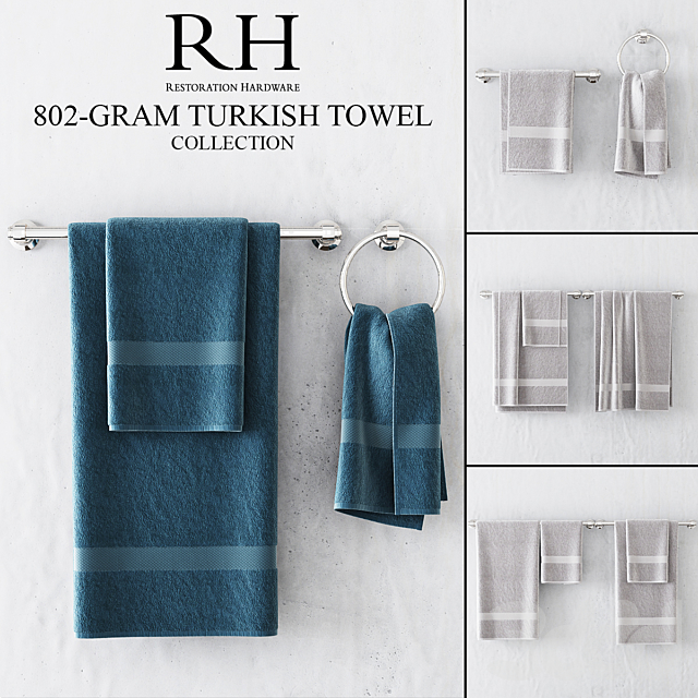 
                                                                                                            RH 802-GRAM TURKISH TOWEL COLLECTION
                                                    
