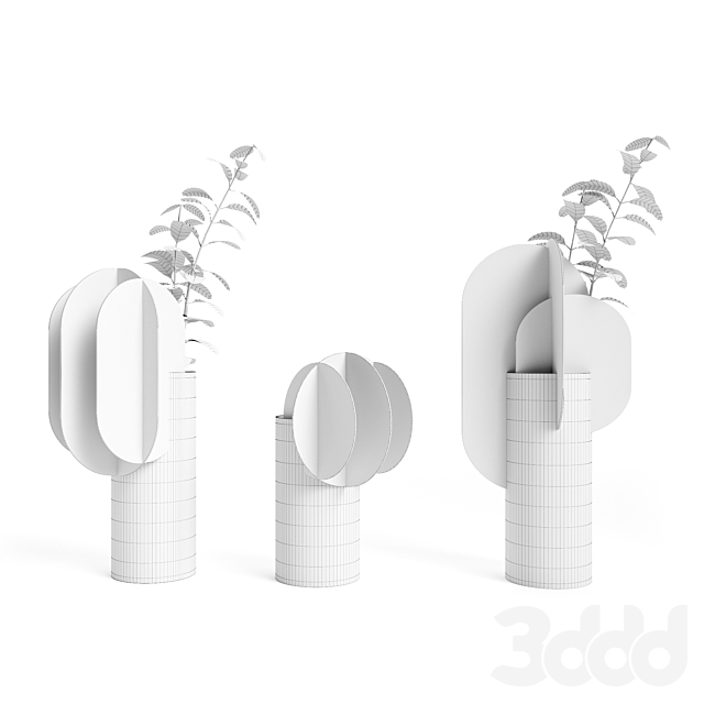 
                                                                                                            (OM) Gabo and Delaunay and Ekster vases CS7 by NOOM
                                                    
