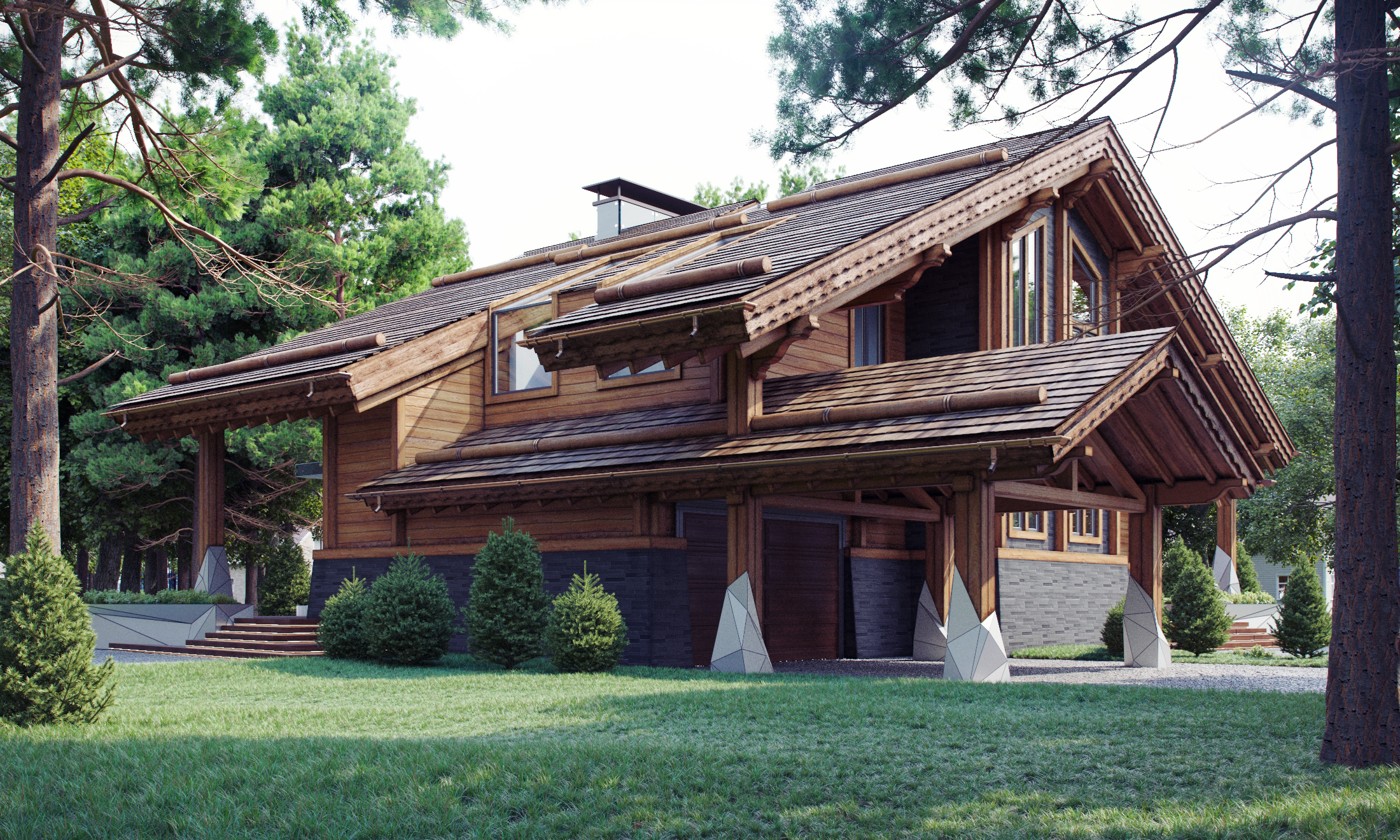 Стоят три дома деревянный. Дом из клееного бруса good Wood. Современная деревянная архитектура. Архитектурный стиль Шале. Современный деревянный дом.